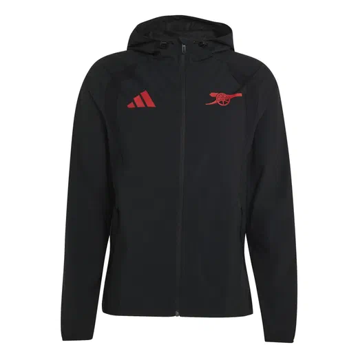 Coupe vent Arsenal noir rouge