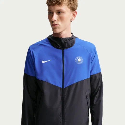 Coupe vent Chelsea noir bleu