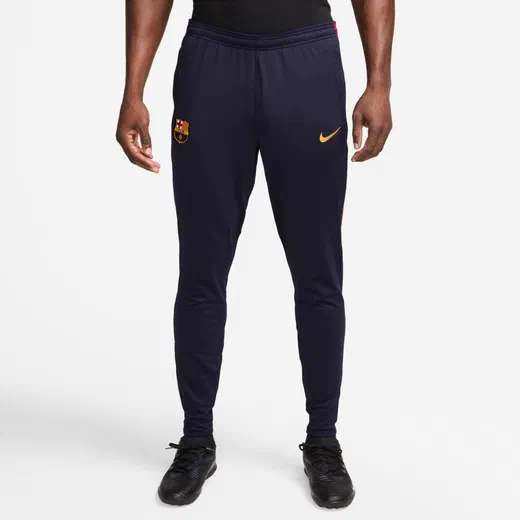 Pantalon survêtement FC Barcelone Strike bleu rouge