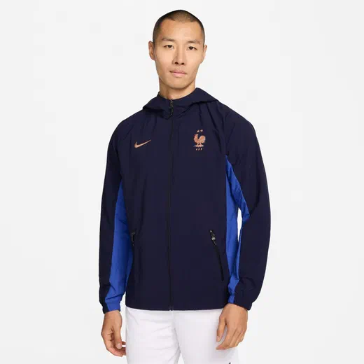 Coupe vent Equipe de France bleu
