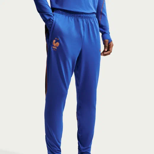 Pantalon survêtement Equipe de France Strike bleu