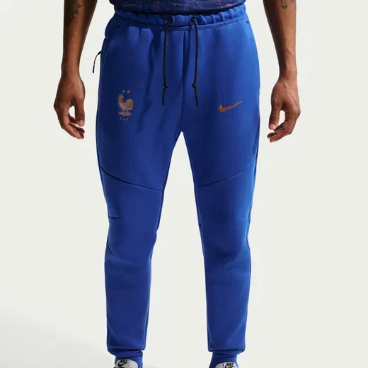 Pantalon survêtement Equipe de France TechFleece bleu