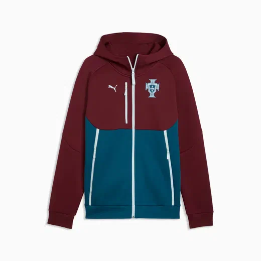 Veste survêtement Portugal PumaTech rouge bleu