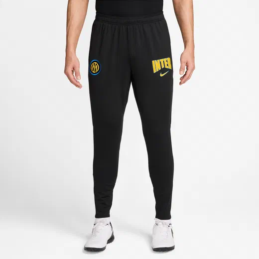 Pantalon survêtement Inter Milan Strike noir jaune