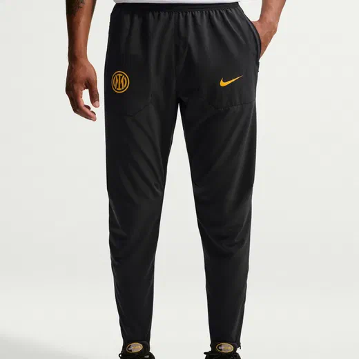 Pantalon survêtement Inter Milan Run noir jaune