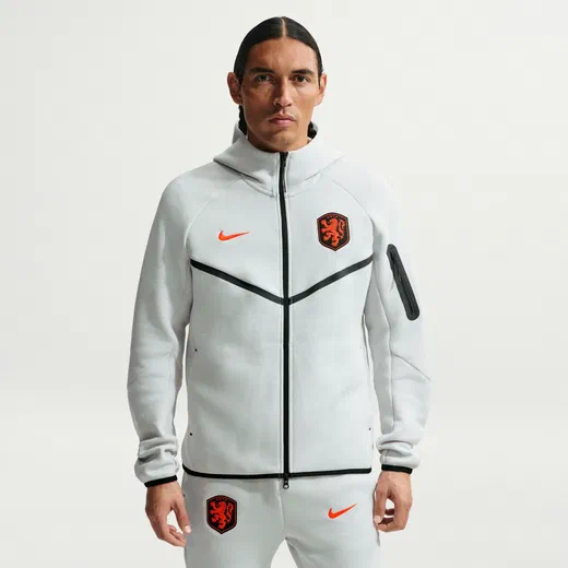 Veste survêtement Pays-Bas TechFleece blanc