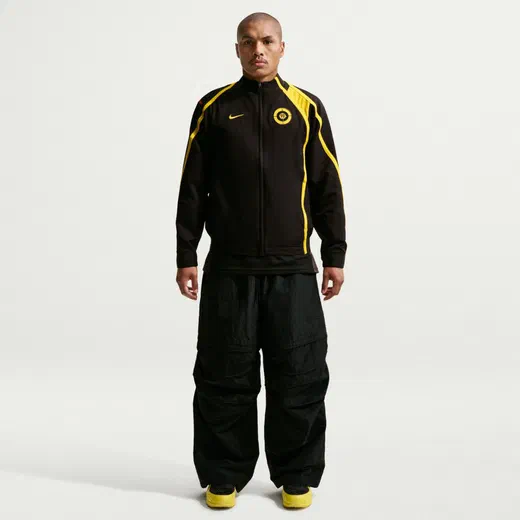 Veste survêtement Nike woven Total 90 noir jaune