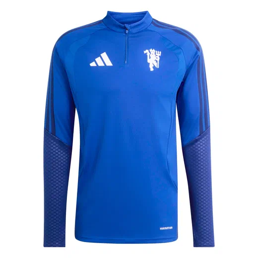 Sweat zippé Manchester United bleu
