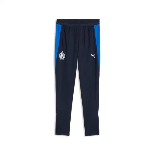 Pantalon entraînement junior OM noir bleu