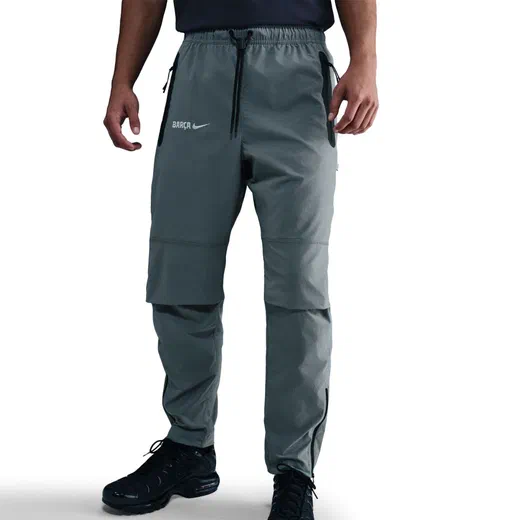 Pantalon survêtement FC Barcelone Tech Woven gris
