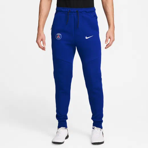 Pantalon survêtement PSG TechFleece bleu noir