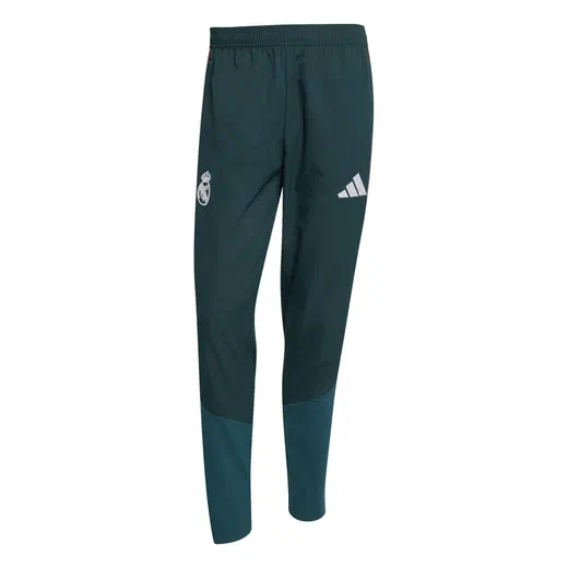 Pantalon survêtement Real Madrid woven vert rose