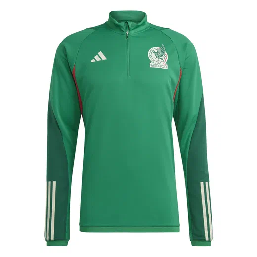 Sweat zippé Mexique vert