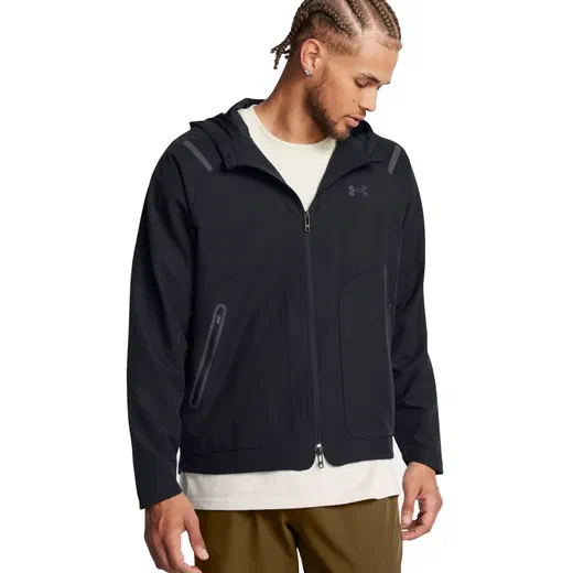 Veste survêtement à capuche Under Armour Unstoppable noir