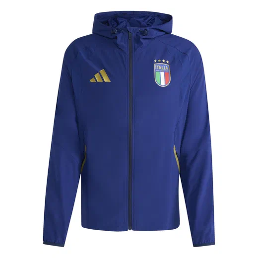 Veste survêtement Italie FZ bleu