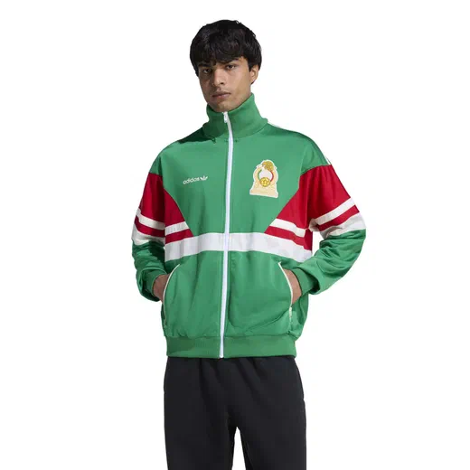 Veste survêtement Mexique Rétro 86 vert