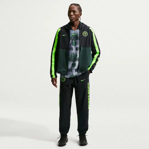 Veste survêtement Nigéria Woven Energy noir